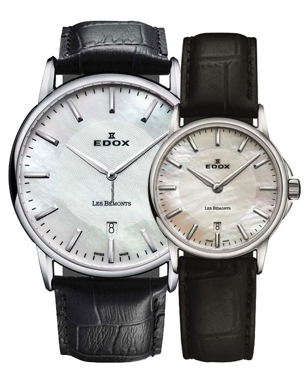 Đồng hồ đôi Edox 56001 3 NAIN-57001 3 NAIN