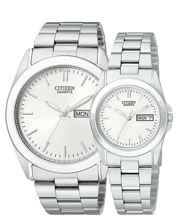 Đồng hồ cặp đôi Citizen BF0580-57A-EQ0560-50A