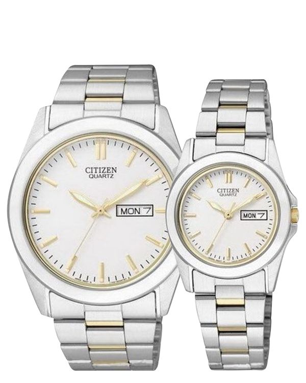 Đồng hồ cặp đôi Citizen BF0584-56A-EQ0564-59A