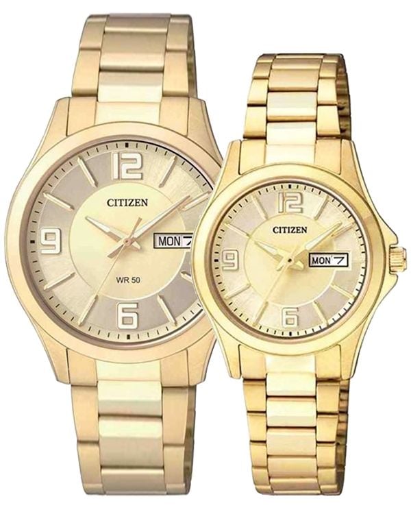 Cặp đôi Citizen BF2003-50P-EQ0593-51P