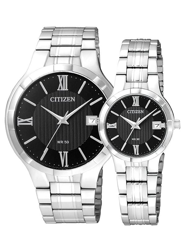 Đồng hồ cặp đôi Citizen BI5020-55E-EU6020-50E