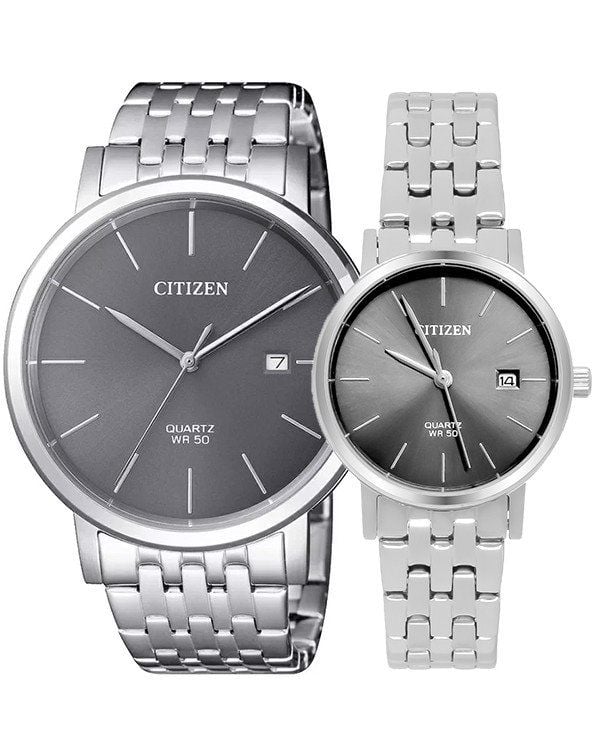 Đồng hồ cặp đôi Citizen BI5070-57H-EU6090-54H