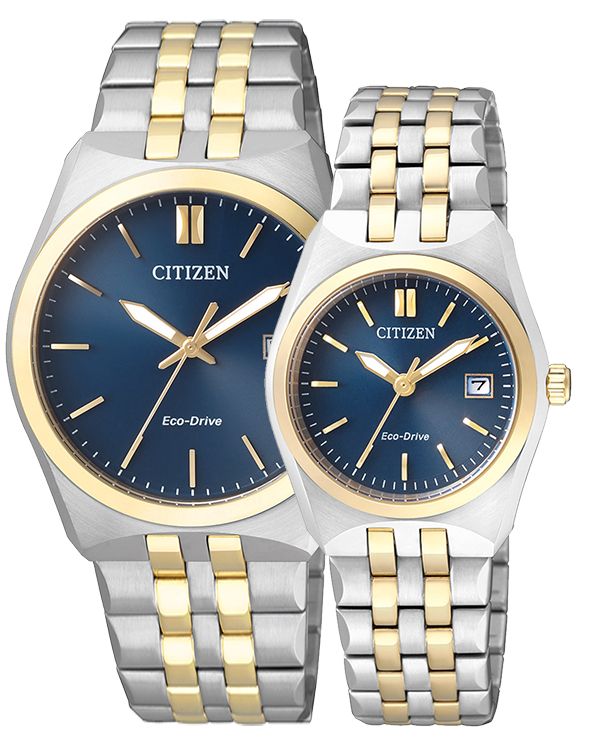 Cặp đôi Citizen BM7334-66L-EW2294-61L
