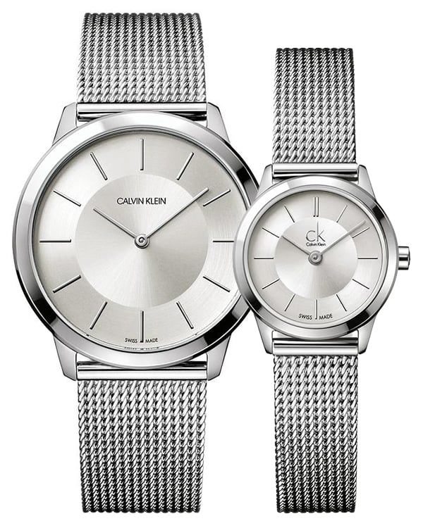 Đồng hồ cặp đôi Calvin Klein K3M21126-K3M23126 –