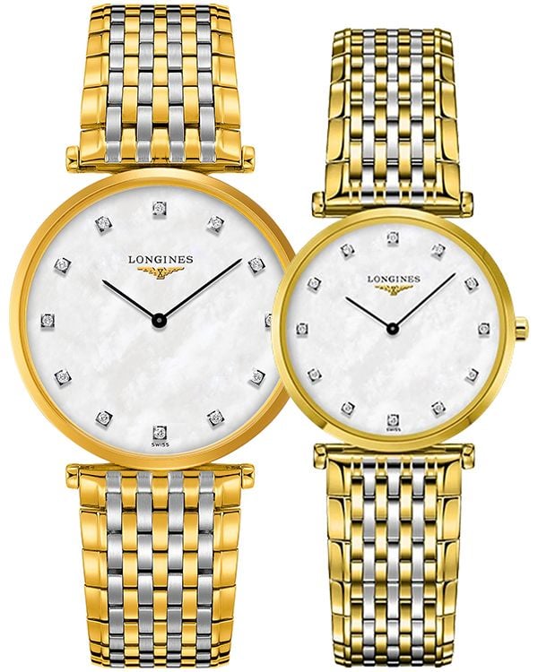 Đồng hồ đôi Longines L4.766.2.87.7-L4.512.2.87.7
