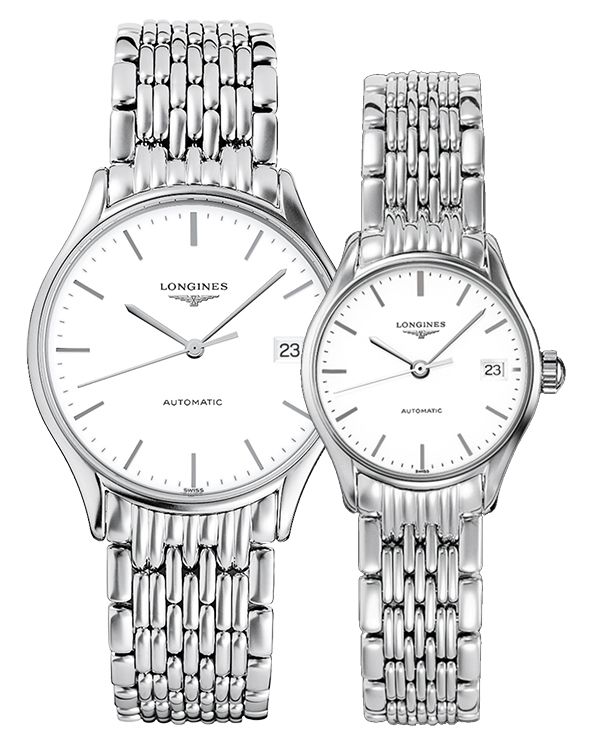 Đồng hồ đôi Longines L4.860.4.12.6-L4.360.4.12.6