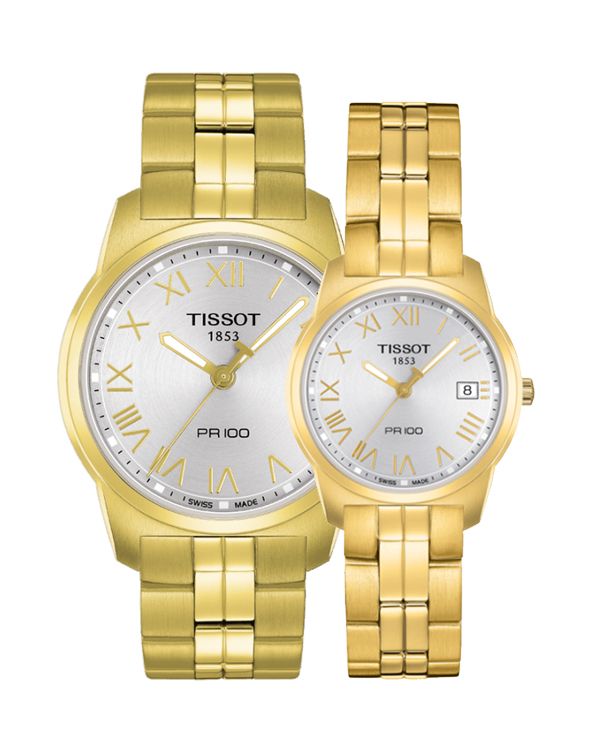 Cặp đôi đồng hồ Tissot T049.410.33.033.00-T049.210.33.033.00