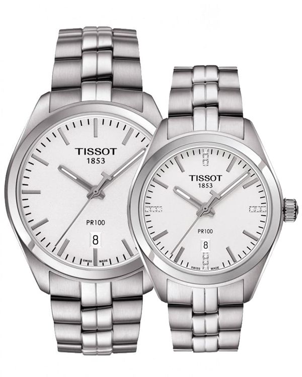 Đồng hồ đôi Tissot T101.410.11.031.00-T101.210.11.036.00