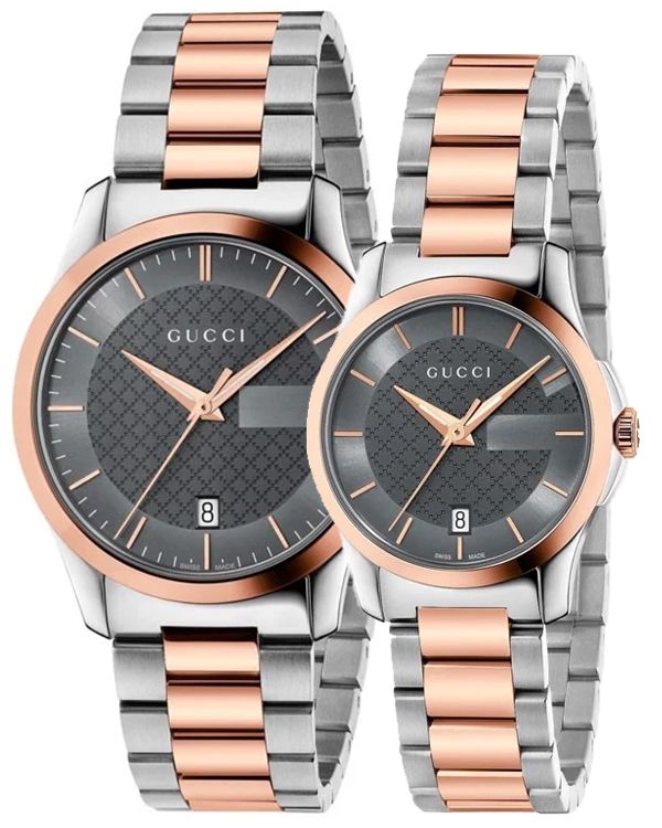 Đồng hồ đôi Gucci YA126474-YA126563 –