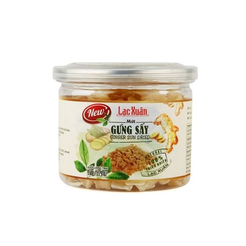 Gừng sấy dẻo Lạc Xuân 200gr