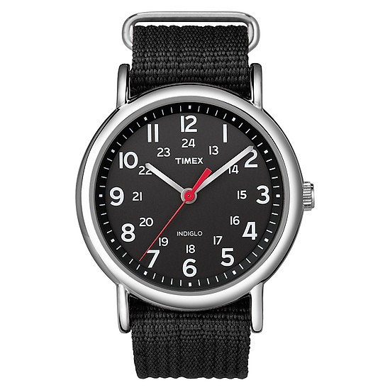 Top 72+ imagen timex weekender black