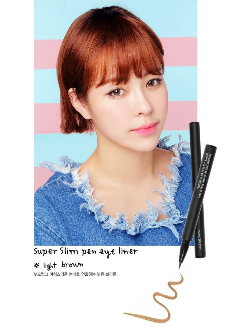  3CE SUPER SLIM PEN EYE LINER 