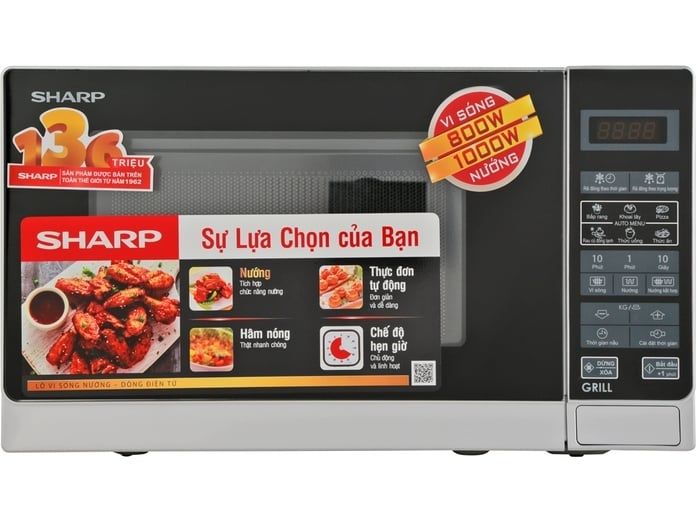  Lò Vi Sóng Có Nướng Sharp R-G272VN-S 20L 