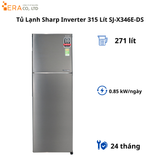  Tủ lạnh Sharp Inverter 253 lít SJ-X281E-DS 