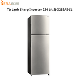  Tủ Lạnh Sharp Inverter 224 Lít SJ-X252AE-SL 