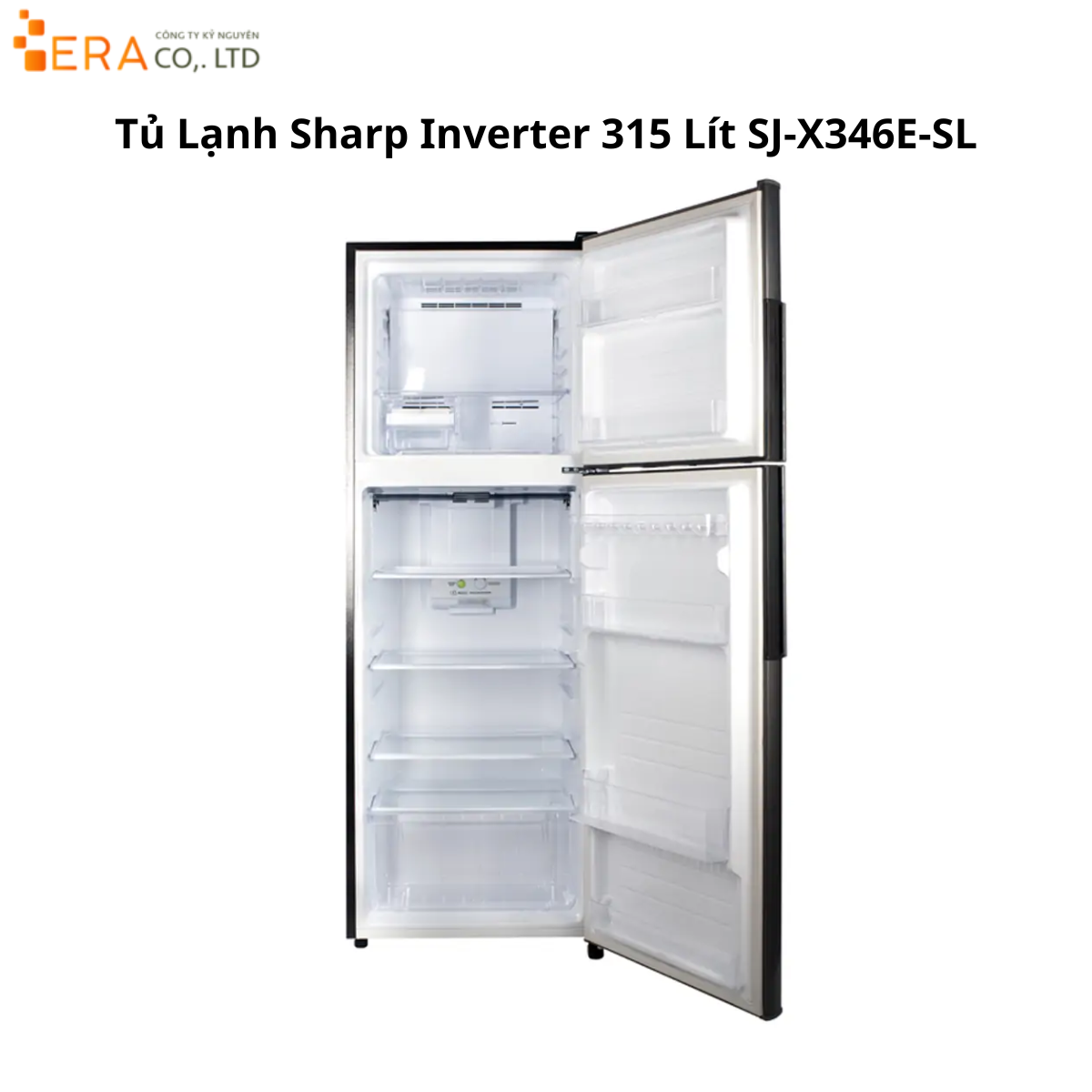  Tủ Lạnh Sharp Inverter 315 Lít SJ-X346E-SL 