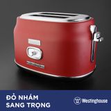  [Chính hãng] Máy nướng bánh mì 2 lát Westinghouse WKTTB857 thương hiệu Mỹ - phong cách Retro 