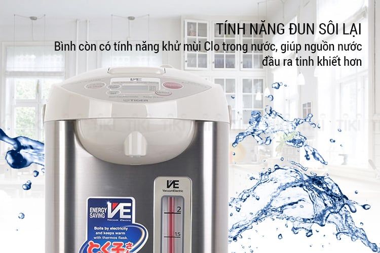  Bình thủy điện Tiger PVW-B30W 