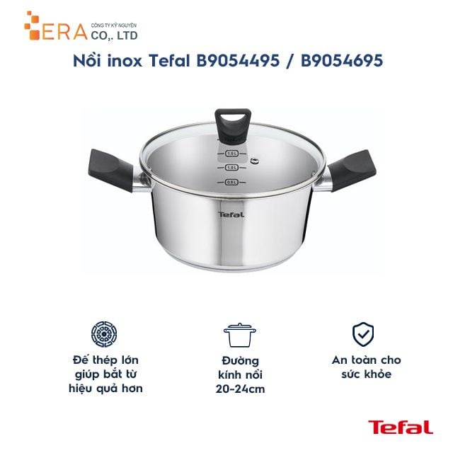  Nồi inox Tefal Simpleo (20cm) B9054495 