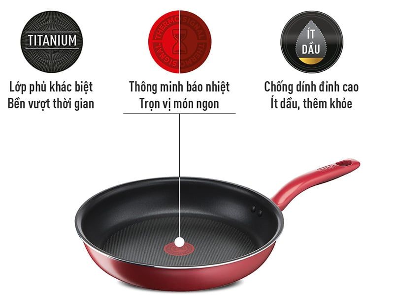  Chảo chiên chống dính Tefal So Chef 