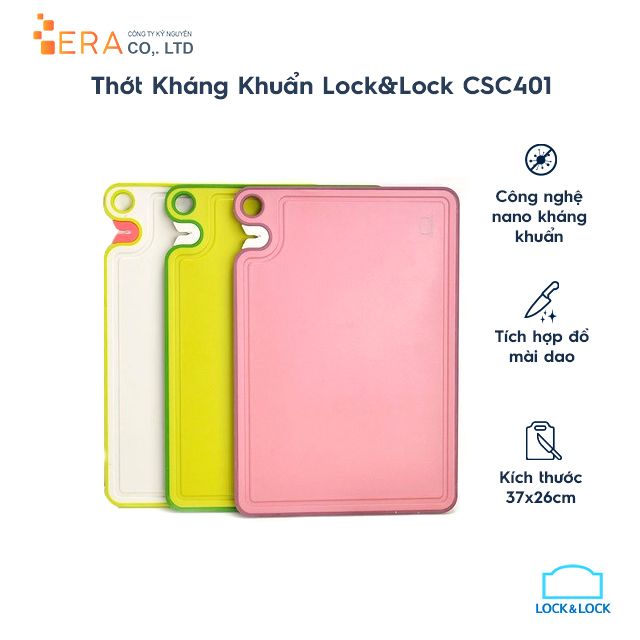  Thớt kháng khuẩn Lock&Lock CSC401 