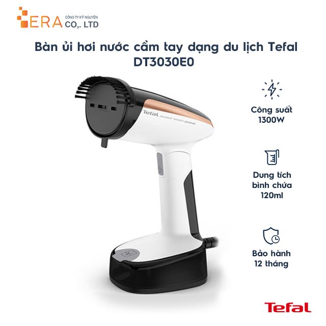  Bàn ủi hơi nước cầm tay dạng du lịch Tefal DT3030E0 