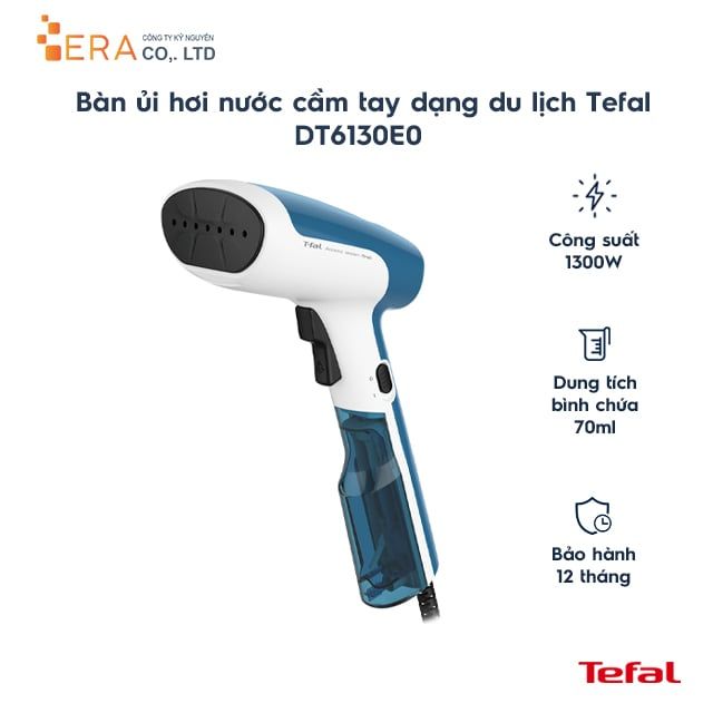  Bàn ủi hơi nước cầm tay dạng du lich Tefal DT6130E0 