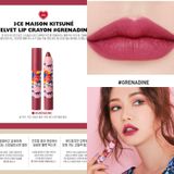  SON BÚT CHÌ 3CE MAISON KITSUNE VELVET LIP CRAYON 