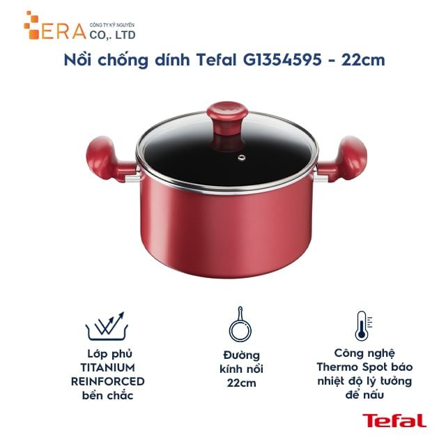 Nồi chống dính Tefal So Chef (22cm) G1354595 