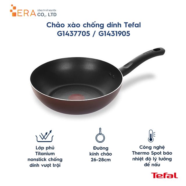  Chảo xào chống dính Tefal Day By Day (26cm) G1437705 