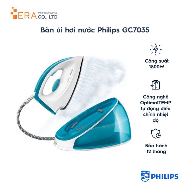  BÀN ỦI HƠI NƯỚC PHILIPS GC7035 