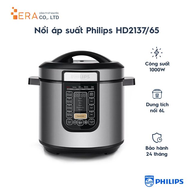  NỒI ÁP SUẤT ĐIỆN PHILIPS HD2137/65 