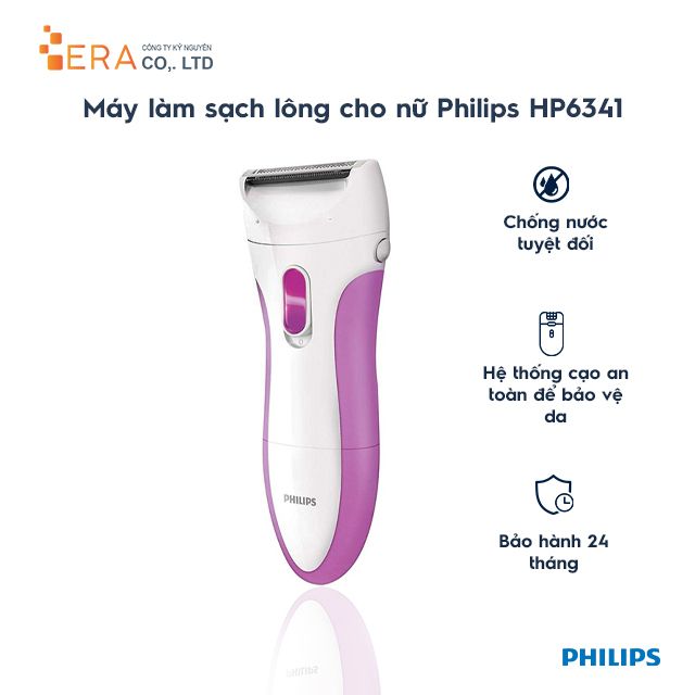  MÁY LÀM SẠCH LÔNG PHILIPS HP6341 