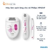  MÁY LÀM SẠCH LÔNG CHO NỮ PHILIPS HP6549 