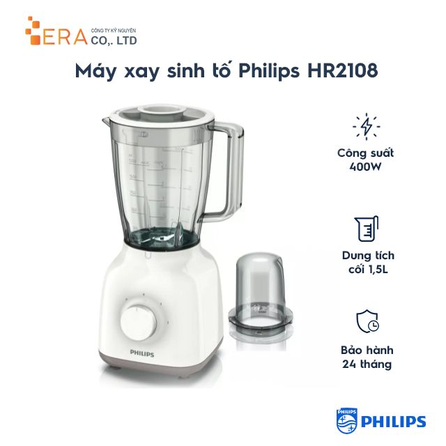  MÁY XAY SINH TỐ PHILIPS HR2108/03 