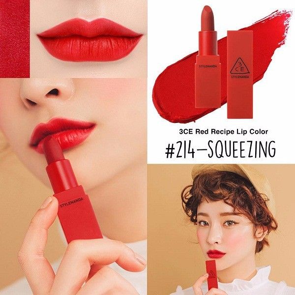  SON 3CE RED RECIPE LIP COLOR 