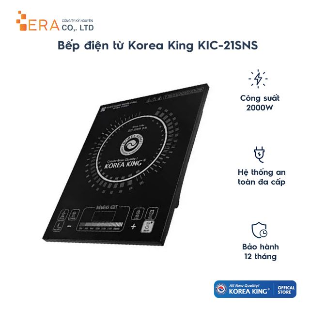  Bếp điện từ Korea King KIC-21SNS 