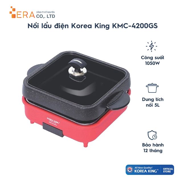  Nồi nấu đa năng Korea King KMC-4200GS 