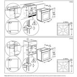  Lò nướng âm 53L Electrolux RZB2110AAXA- EU 