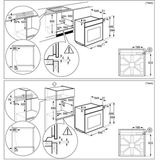  Lò nướng âm tủ Electrolux 72 lít KOIGH00KA 