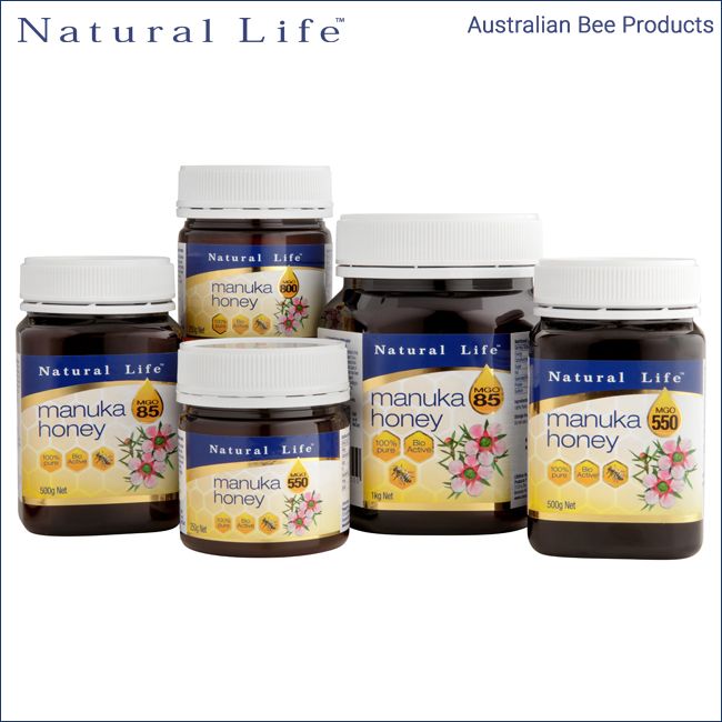  NATURAL LIFE MẬT ONG MANUKA 500G MGO 85/5+ 