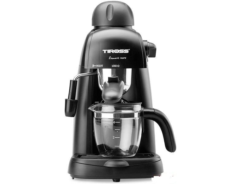  MÁY PHA CÀ PHÊ ESPRESSO 4 CỐC TIROSS, 800W TS620 