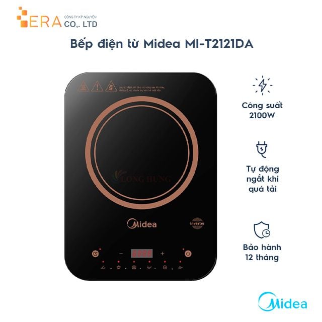  Bếp điện từ Midea MI-T2121DA 