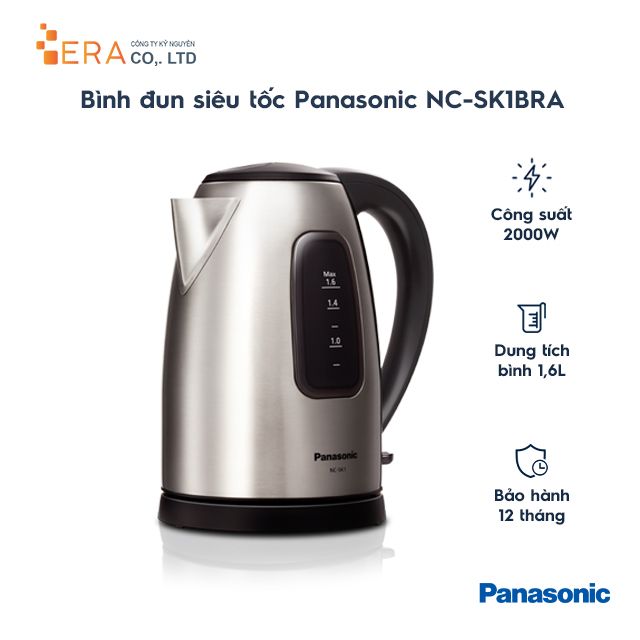  Ấm điện Panasonic PAAD-NC-SK1BRA 