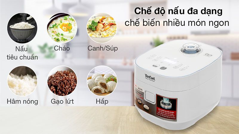  Nồi cơm điện tử cao tần Tefal RK522168 