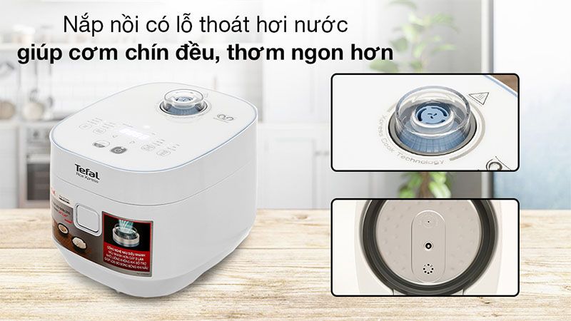  Nồi cơm điện tử cao tần Tefal RK522168 