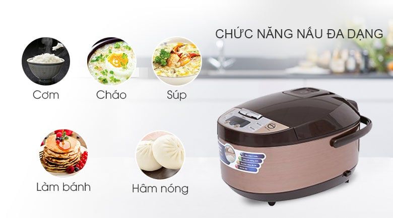  Nồi cơm điện tử Midea MB-FS5017B 