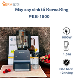  Máy xay sinh tố Korea king PEB-1800 