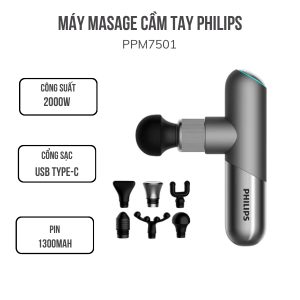  Máy Massage cầm tay Philips PPM7501 