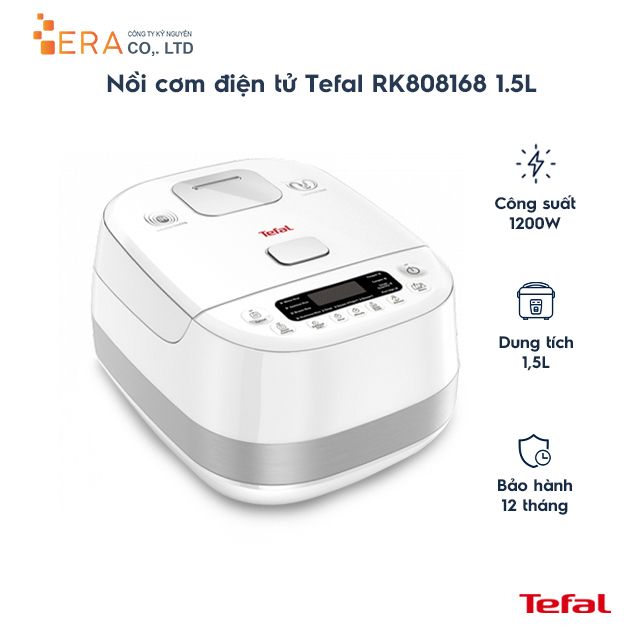  Nồi cơm điện từ Tefal RK808168 